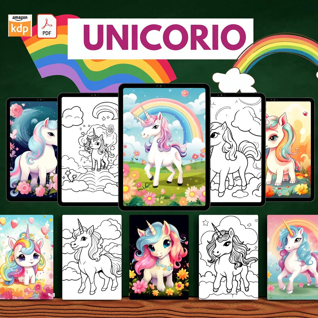 15,000+ Páginas de Libros para Colorear PLR