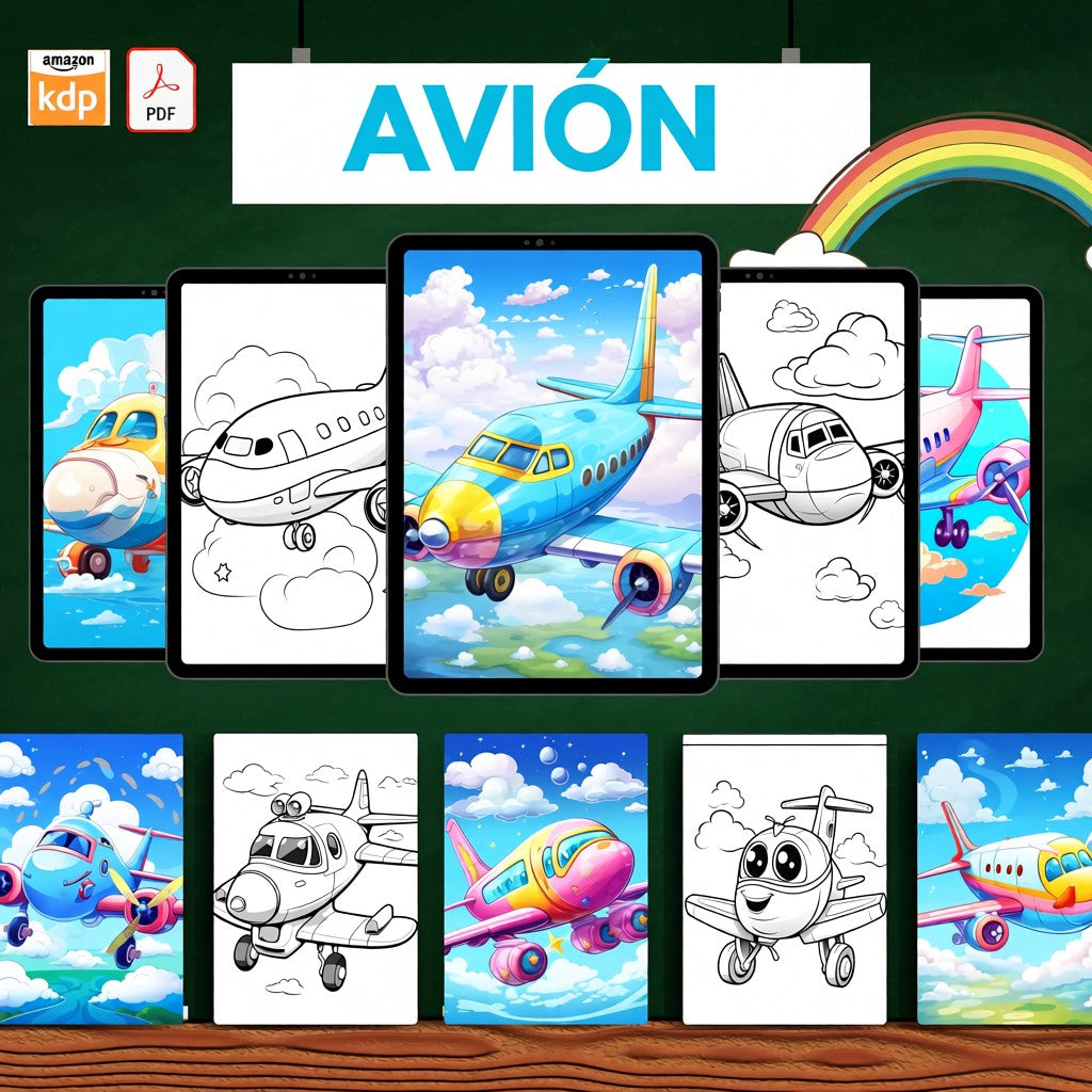 15,000+ Páginas de Libros para Colorear PLR