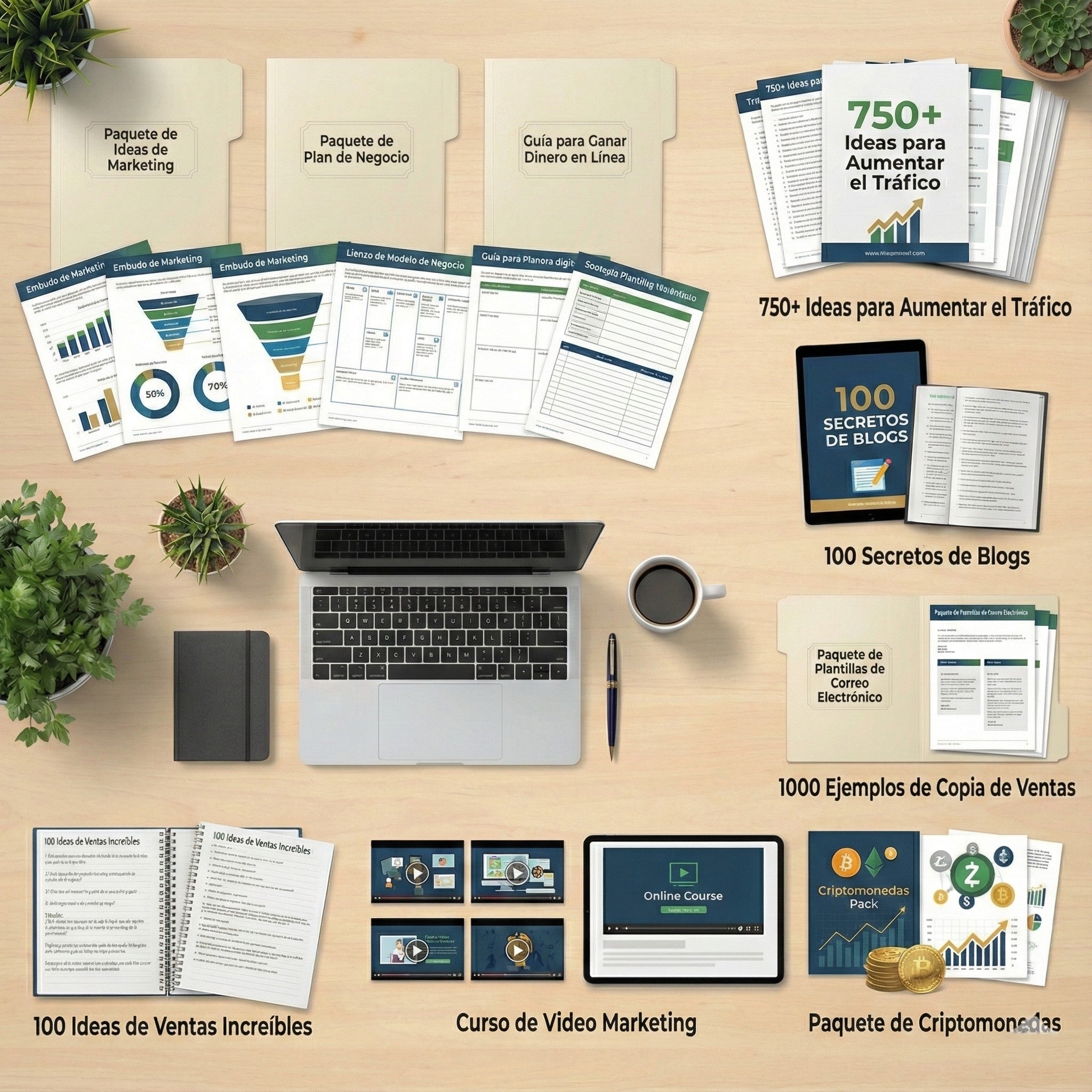 Paquete Inicial de Marketing y Diseño