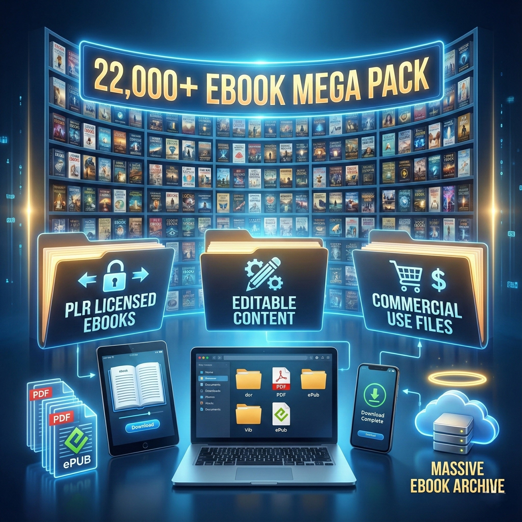 Ultimate Package of 22,000+ Ebooks
