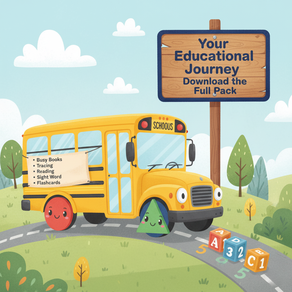 EDUCATIONAL PACKAGE FOR CHILDREN: Over 30 Categories of Printable Learning Activities