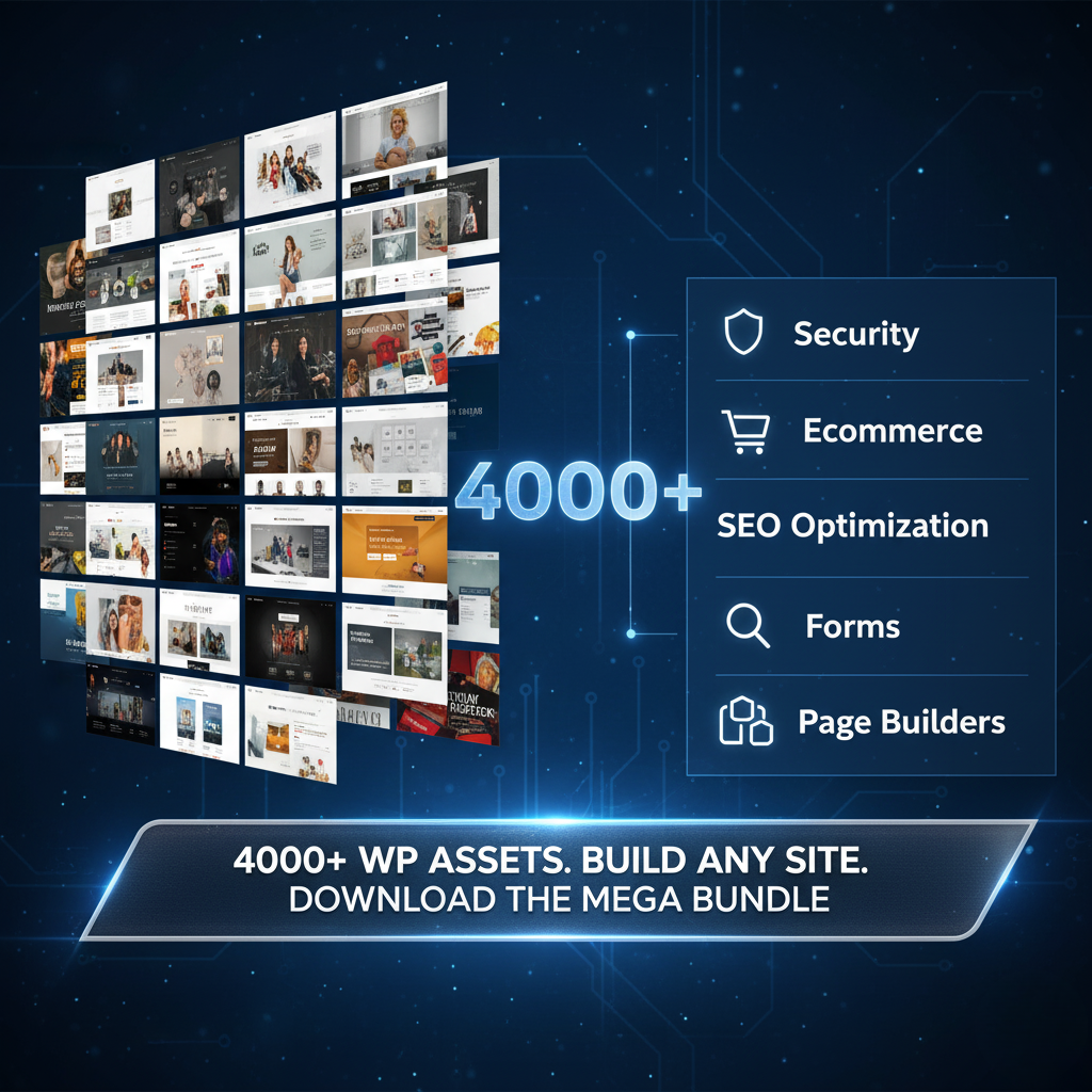 4000+ WordPress Themes and Plugins - Mega Package