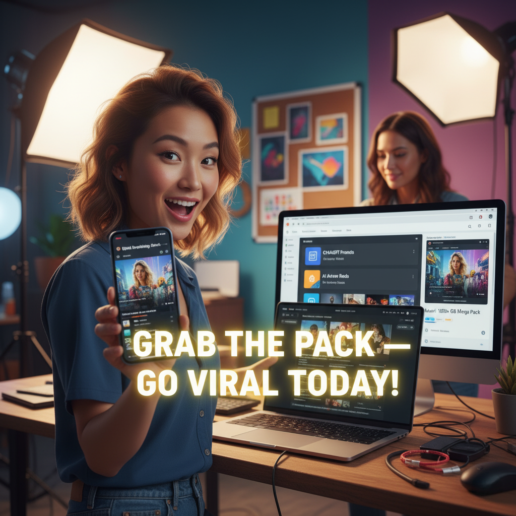 Mega Pack of 1,000+ GB of Digital Products and Resources