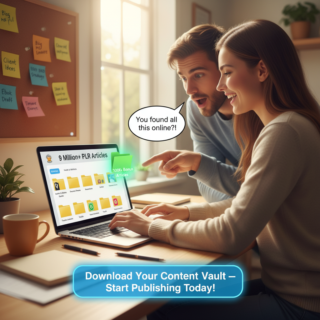 9 Million PLR Articles for Every Niche