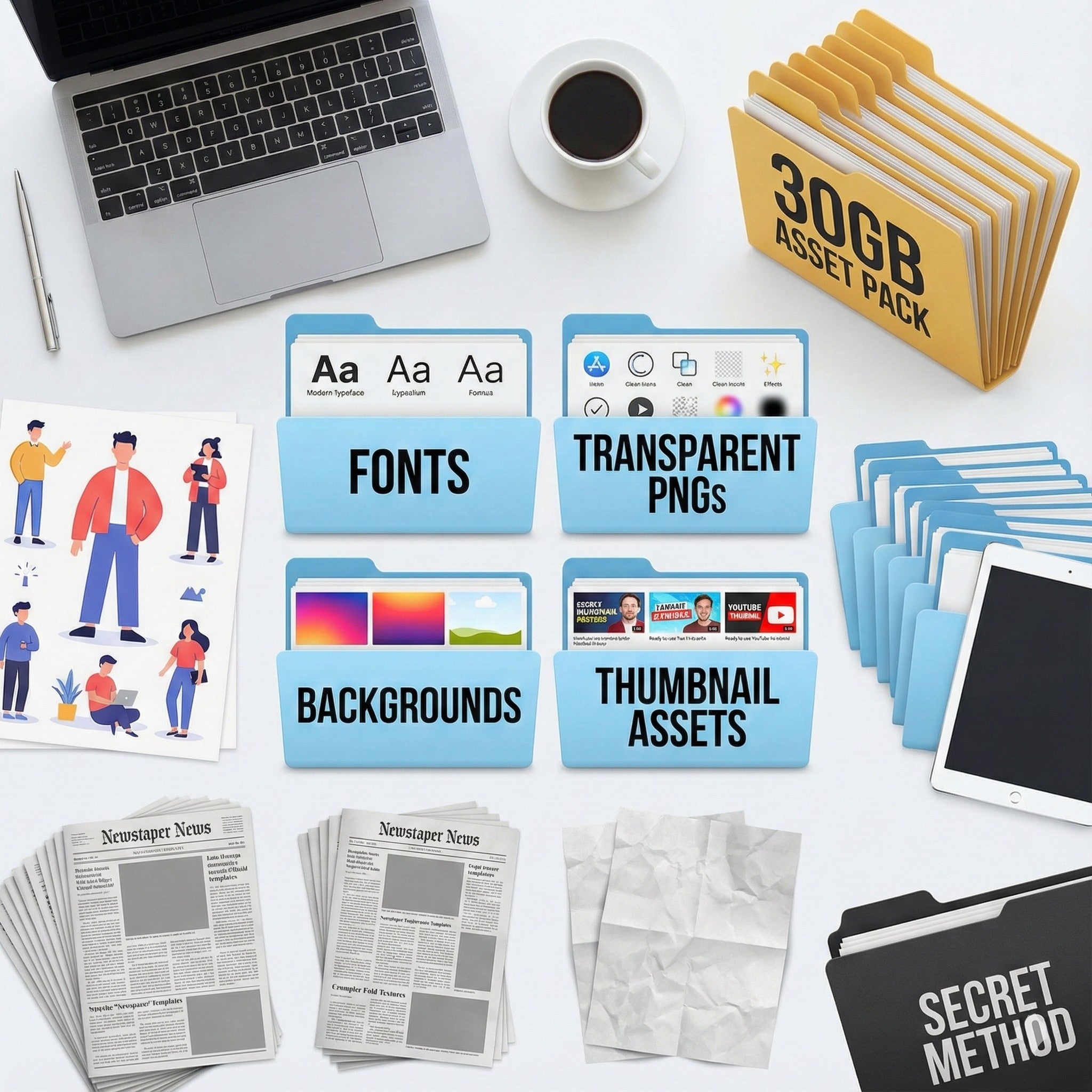 Editing Resource Package: Animation Tools, Overlays, and Visual Effects Kit