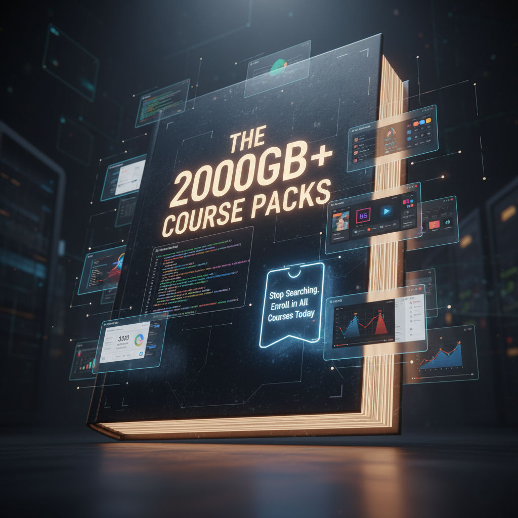 Mega Master Packages of Over 2,000GB of Courses