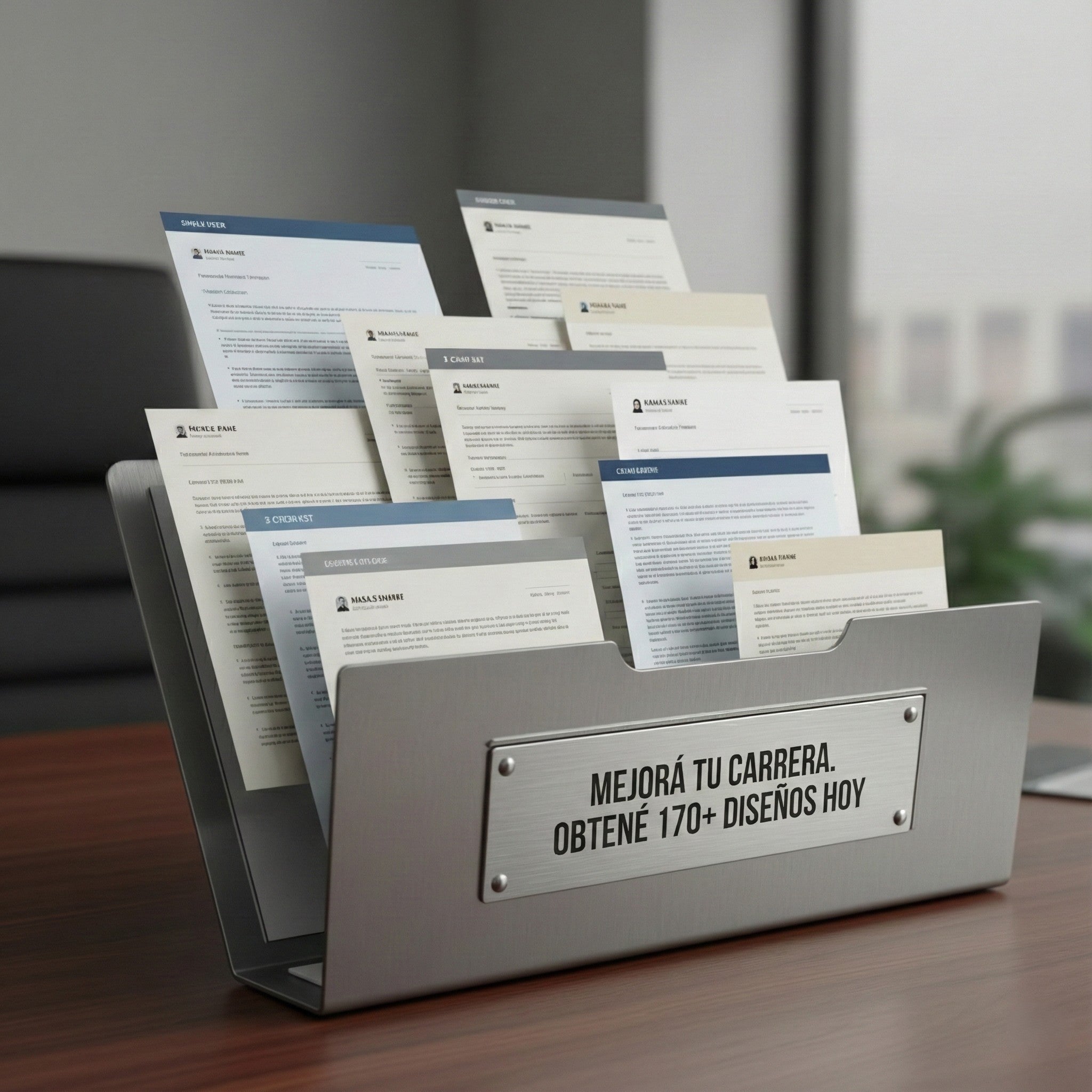 170 Plantillas Profesionales de Currículum / CV