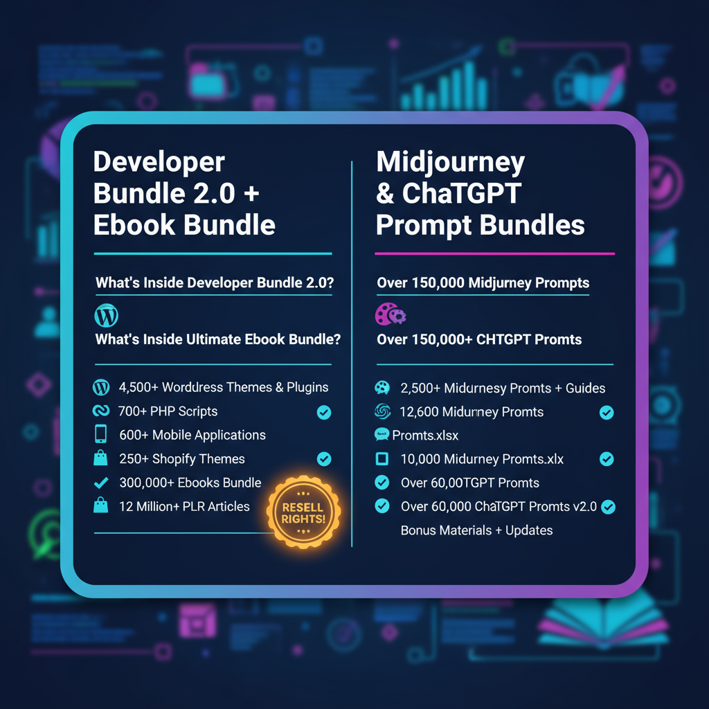 30 Million+ PLR and MRR Products for Passive Income