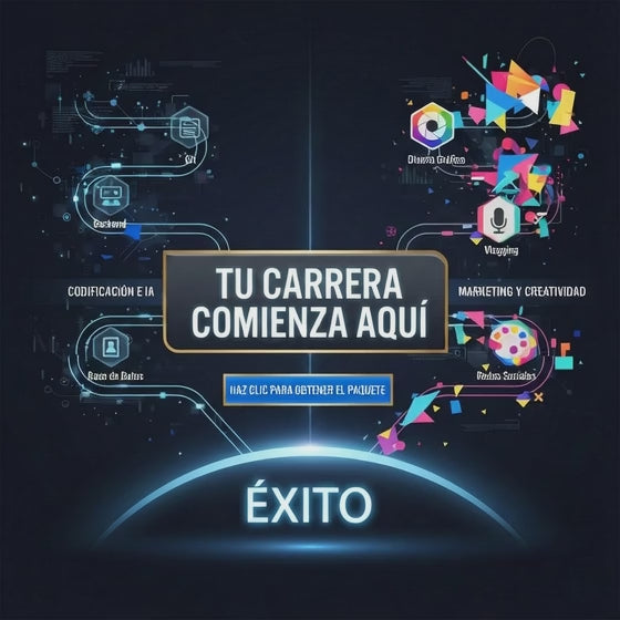 Mega Paquetes Maestros de Más de 2,000GB de Cursos